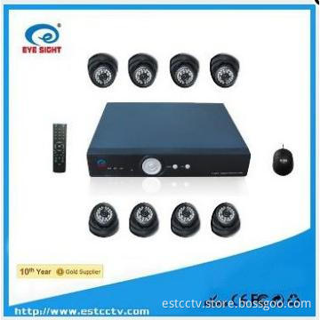 H.264 D1 Live HD DVR Camera System with 8 channel